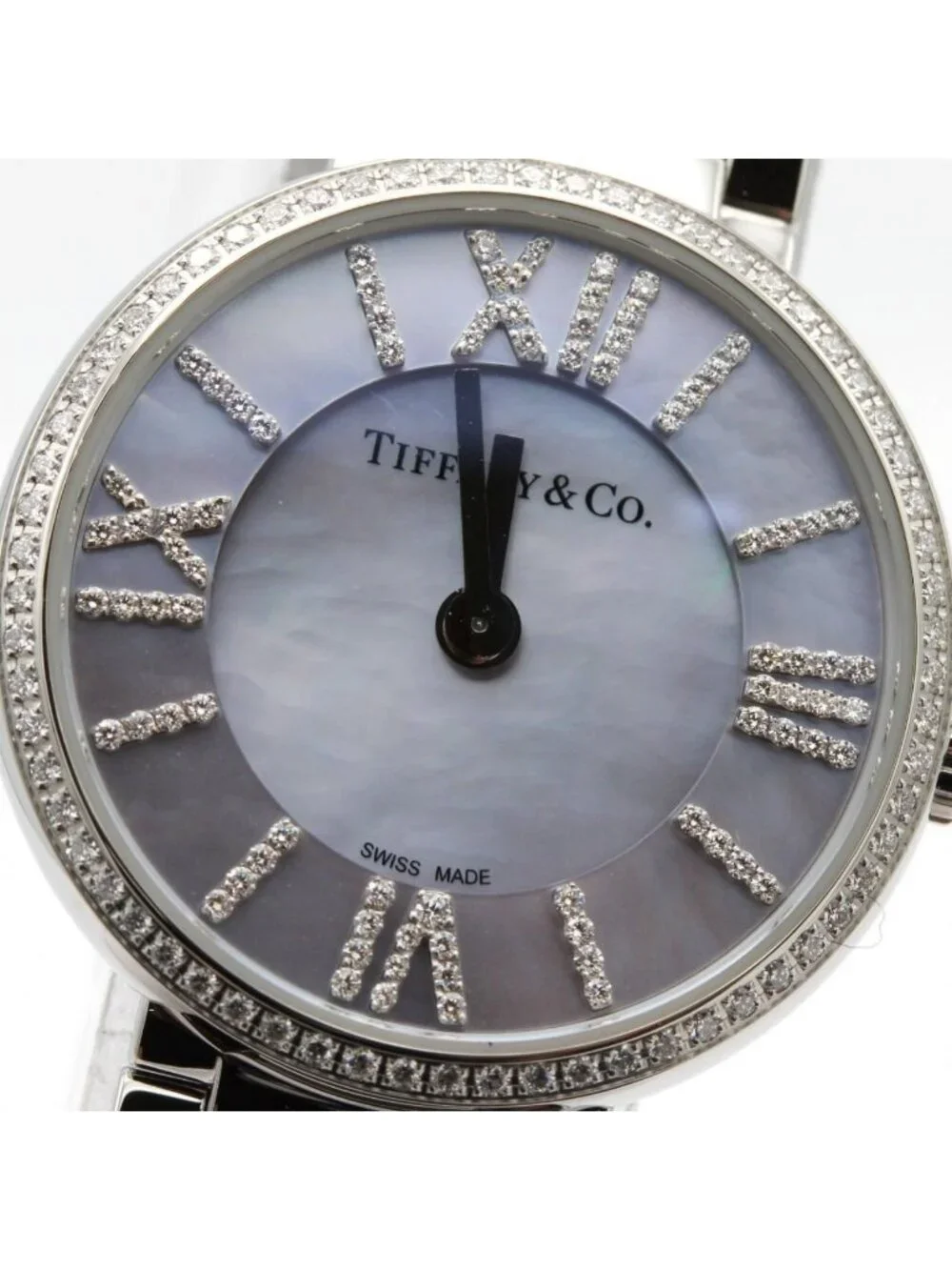 Tiffany & Co Atlas D Index D SS Quartz Watch